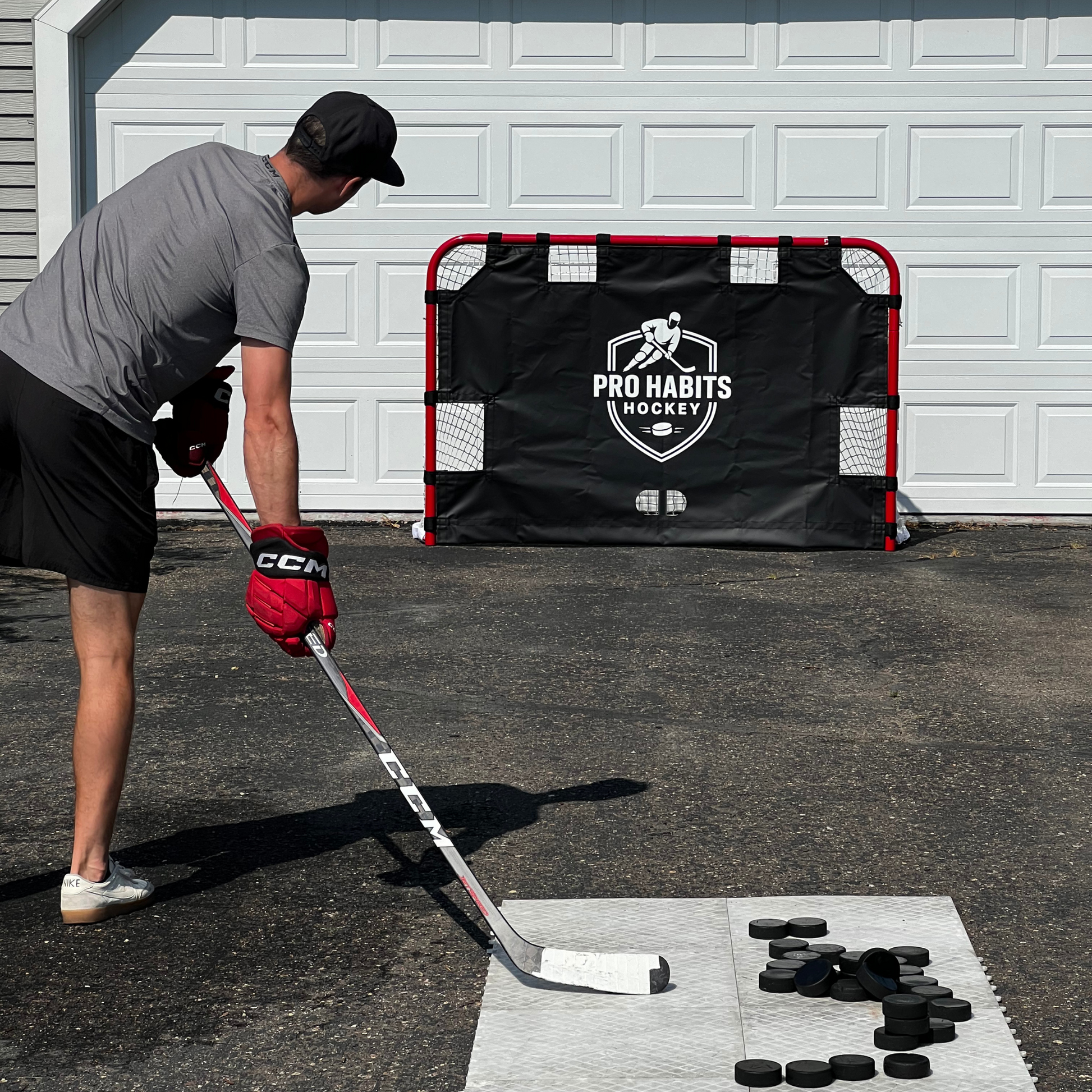 Hockey Shooting Tarp | Off-Ice Hockey Shooting Trainer
