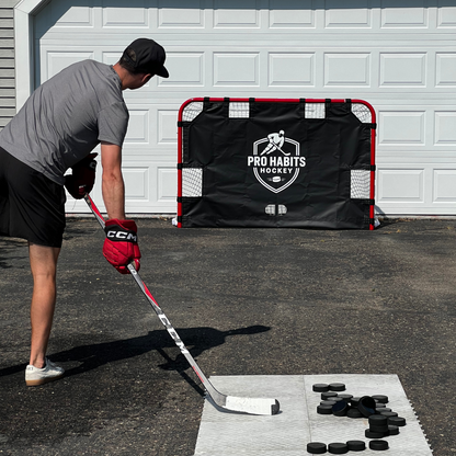 Pro Habits Hockey Shooting Tarp for hockey shooting practice and training