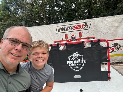 Photo from Korey, a customer who bought the Pro Habits Shooting Tarp